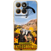 Чохол BoxFace Moto Edge 60 Pubg parachute