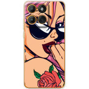Чохол BoxFace Moto Edge 60 Pink Girl