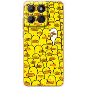 Чохол BoxFace Moto Edge 60 Yellow Ducklings