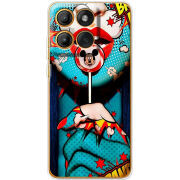 Чохол BoxFace Moto Edge 60 Girl Pop Art