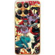 Чохол BoxFace Moto Edge 60 Deadpool and Mary Jane