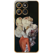 Чохол BoxFace Moto Edge 60 Exquisite White Flowers