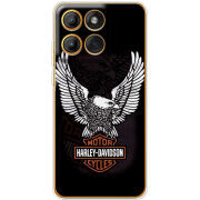 Чохол BoxFace Moto Edge 60 Harley Davidson and eagle