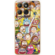 Чохол BoxFace Moto Edge 60 Rick and Morty