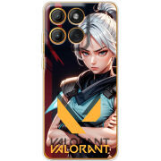 Чохол BoxFace Moto Edge 60 Valorant Джет