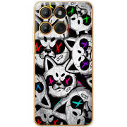 Чохол BoxFace Moto Edge 60 Monster meow