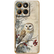 Чохол BoxFace Moto Edge 60 Christmas Owl