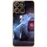 Чохол BoxFace Moto Edge 60 Silver Car