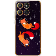 Чохол BoxFace Moto Edge 60 Fox-Astronauts