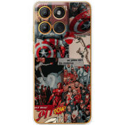 Чохол BoxFace Moto Edge 60 Marvel Avengers