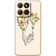 Чохол BoxFace Moto Edge 60 Flower Hands