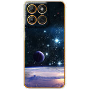 Чохол BoxFace Moto Edge 60 Space Landscape
