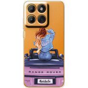 Прозорий чохол BoxFace Moto Edge 60 Boss Babe