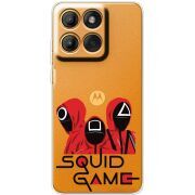 Прозорий чохол BoxFace Moto Edge 60 siquid game люди в красном