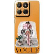 Прозорий чохол BoxFace Moto Edge 60 VOGUE