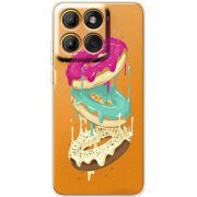 Прозорий чохол BoxFace Moto Edge 60 Donuts