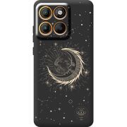 Чорний чохол BoxFace Moto Edge 60 Moon