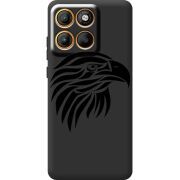 Чорний чохол BoxFace Moto Edge 60 Eagle