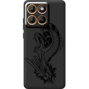 Чорний чохол BoxFace Moto Edge 60 Snake