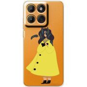 Прозорий чохол BoxFace Moto Edge 60 Fusion Just a Girl