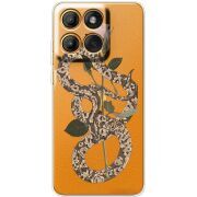 Прозорий чохол BoxFace Moto Edge 60 Fusion Glamor Snake