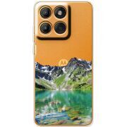 Прозорий чохол BoxFace Moto Edge 60 Fusion Green Mountain