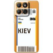 Прозорий чохол BoxFace Moto Edge 60 Fusion Ticket Kiev