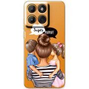 Прозорий чохол BoxFace Moto Edge 60 Fusion Super Mama