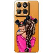 Прозорий чохол BoxFace Moto Edge 60 Fusion Mouse Mommy