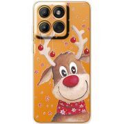 Прозорий чохол BoxFace Moto Edge 60 Fusion Winter Deer