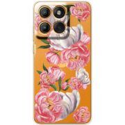 Прозорий чохол BoxFace Moto Edge 60 Fusion Peony Watercolor Style