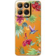 Прозорий чохол BoxFace Moto Edge 60 Fusion Tropical