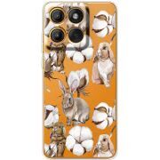 Прозорий чохол BoxFace Moto Edge 60 Fusion Cotton and Rabbits