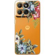 Прозорий чохол BoxFace Moto Edge 60 Fusion Floral