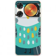 Чохол BoxFace Nubia Music 2 Green Owl