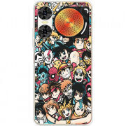 Чохол BoxFace Nubia Music 2 Anime Stickers