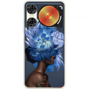 Чохол BoxFace Nubia Music 2 Exquisite Blue Flowers