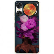 Чохол BoxFace Nubia Music 2 Exquisite Purple Flowers