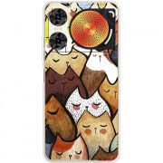 Чохол BoxFace Nubia Music 2 Sleepy Cats