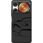 Чорний чохол BoxFace Nubia Music 2 Sportcar