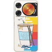 Прозорий чохол BoxFace Nubia Music 2 Segull in Cofee Pool