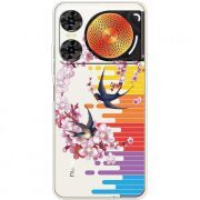 Чохол зі стразами Nubia Music 2 Swallows and Bloom