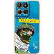 Чохол BoxFace Moto Edge 60 Pro Захисниця з України