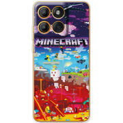 Чохол BoxFace Moto Edge 60 Pro Minecraft World Beyond