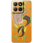 Прозорий чохол BoxFace Moto Edge 60 Pro Cute Mermaid