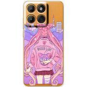 Прозорий чохол BoxFace Moto Edge 60 Pro Wiked Lady