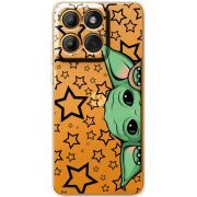 Прозорий чохол BoxFace Moto Edge 60 Pro Baby Yoda