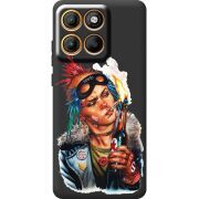 Чорний чохол BoxFace Moto Edge 60 Pro Tanker Girl