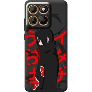 Чорний чохол BoxFace Moto Edge 60 Pro Учиха Итачи