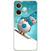 Чохол BoxFace OPPO A5 Pro Skier Snowman